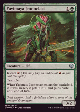 Yavimaya Iconoclast 190/281 - Foil
Dominaria United Foil Singles