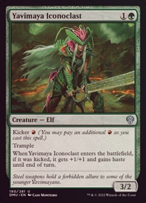 Yavimaya Iconoclast 190/281 - Foil
Dominaria United Foil Singles