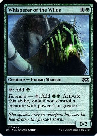 Whisperer of the Wilds 187/332 - Foil
Double Masters Foil Singles