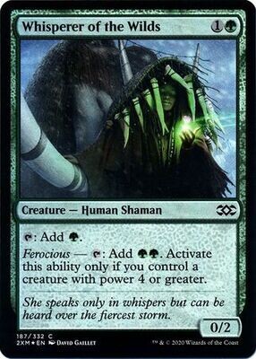 Whisperer of the Wilds 187/332 - Foil
Double Masters Foil Singles