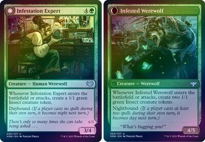 Infestation Expert | Infested Werewolf 206/277 - Foil
Innistrad: Crimson Vow Foil Singles(Español)