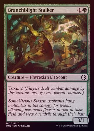 Branchblight Stalker 160/271 - Foil Phyrexia All Will Be One Foil Singles