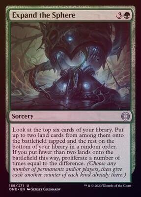 Expand the Sphere 168/271 - Foil Phyrexia All Will Be One Foil Singles