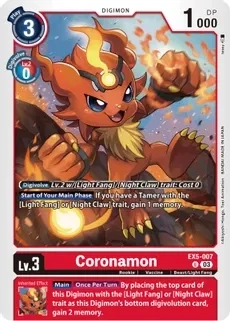 Coronamon - Animal Colosseum (EX05)
Animal Colosseum