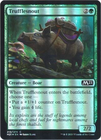 Trufflesnout 212/274 - Foil Magic 2021 (M21) Foil Singles