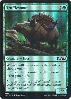 Trufflesnout 212/274 - Foil Magic 2021 (M21) Foil Singles