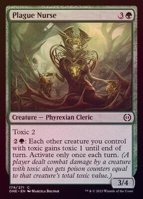 Plague Nurse 179/271 - Foil Phyrexia All Will Be One Foil Singles