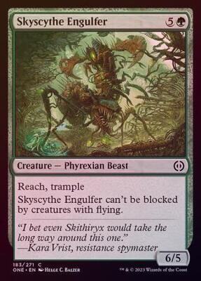 Skyscythe Engulfer 183/271 - Foil
Phyrexia All Will Be One Foil Singles (Español)