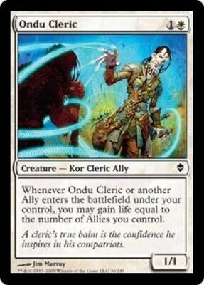 Ondu Cleric 30/249 - Zendikar Singles (Español)