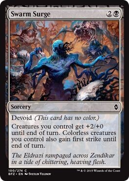 Swarm Surge 100/274 Battle for Zendikar Singles