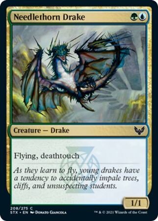 Needlethorn Drake 208/275
Strixhaven: School of Mages Singles