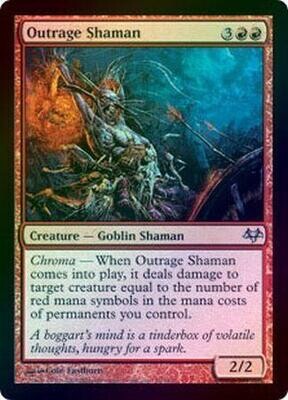 Outrage Shaman - Foil
Eventide Foil Singles