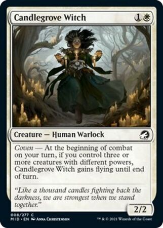 Candlegrove Witch 008/277 - Innistrad: Midnight Hunt Singles