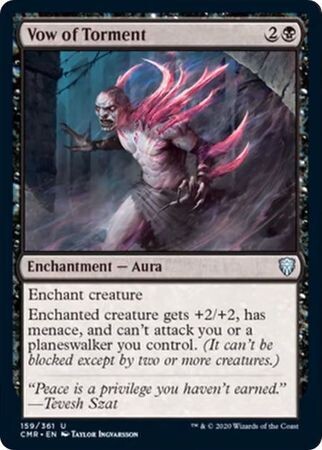 Vow of Torment 159/361 Commander Legends Singles (Español)