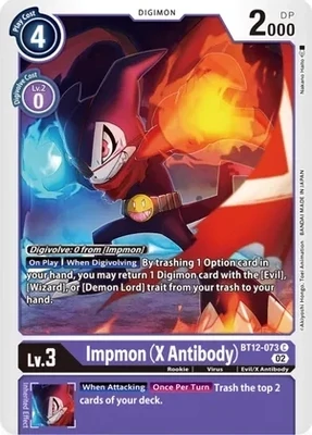 SH Impmon (X Antibody) - Across Time (BT12)
Across Time