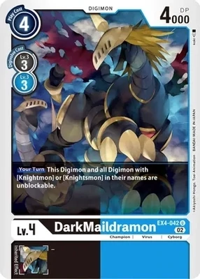 DarkMaildramon - Alternative Being Booster (EX04) Alternative Being Booster