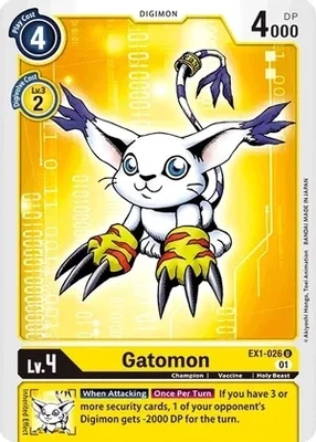 Gatomon - Classic Collection (EX01)
Classic Collection