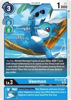 SH Veemon - Across Time (BT12)
Across Time