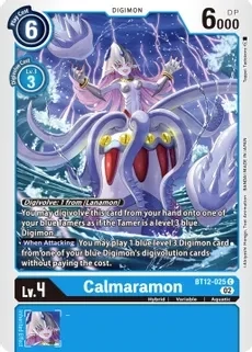 SH Calmaramon - Across Time (BT12)
Across Time