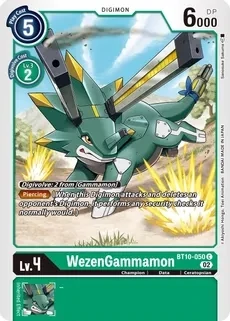 SH WezenGammamon - Xros Encounter (BT10)
Xros Encounter