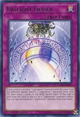 Twilight Eraser - COTD-EN072 - Rare 1st Edition Code of the Duelist 1st Edition Singles