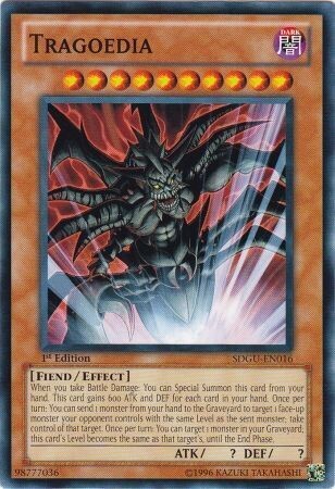 Tragoedia - SDGU-EN016 - Common 1st Edition Structure Deck: Gates of the Underworld 1st Edition Singles