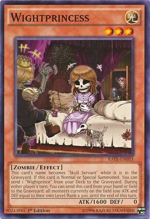 Wightprincess - RATE-EN033 - Common 1st Edition Raging Tempest 1st Edition Singles *Espanol*
