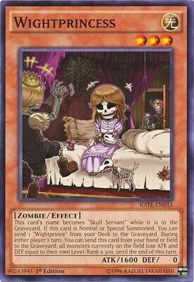 Wightprincess - RATE-EN033 - Common 1st Edition Raging Tempest 1st Edition Singles *Espanol*