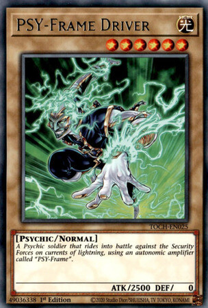 PSY-Frame Driver - TOCH-EN025 - Rare 1st Edition Toon Chaos 1st Edition Singles