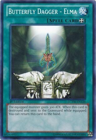 Butterfly Dagger - Elma - LCYW-EN136 - Common 1st Edition
Legendary Collection 3: Yugi&#39;s World 1st Edition Singles