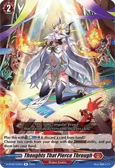 SH Thoughts That Pierce Through - Blazing Dragon Reborn (D-BT06)
Blazing Dragon Reborn