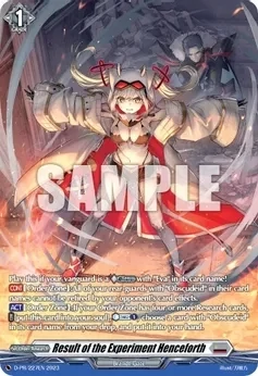 SH Result of the Experiment Henceforth (227) - D Promo Cards (D-PR)
D Promo Cards