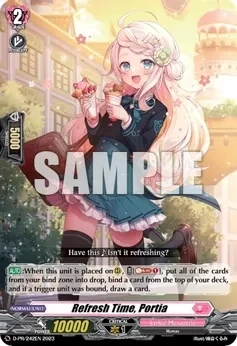 SH Refresh Time, Portia - D Promo Cards (D-PR)
D Promo Cards