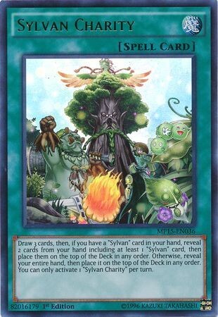 Sylvan Charity - MP15-EN036 - Ultra Rare 1st Edition
Yu-Gi-Oh! 2015 Mega-Tins [MP15]