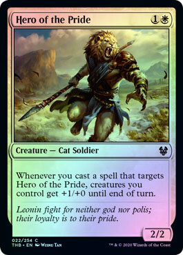 Hero of the Pride 022/254 - Foil Theros: Beyond Death Foil Singles