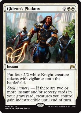 Gideon&#39;s Phalanx 014/272
Magic Origins Singles