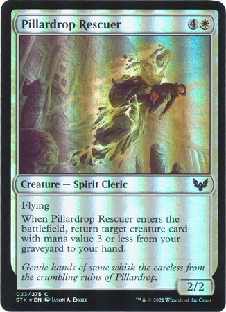 Pillardrop Rescuer 023/275 - Foil Strixhaven: School of Mages Foil Singles