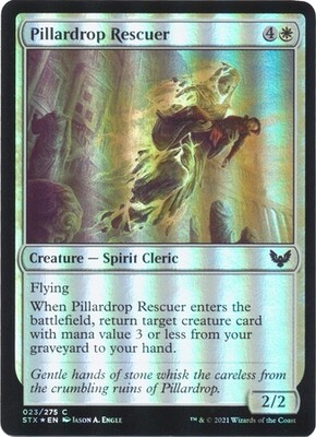 Pillardrop Rescuer 023/275 - Foil Strixhaven: School of Mages Foil Singles