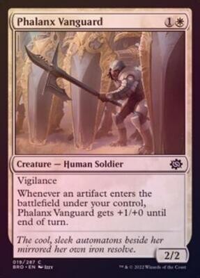 Phalanx Vanguard 019/287 - Foil The Brothers&#39; War Foil Singles