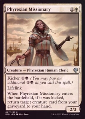 Phyrexian Missionary 027/281 - Foil
Dominaria United Foil Singles