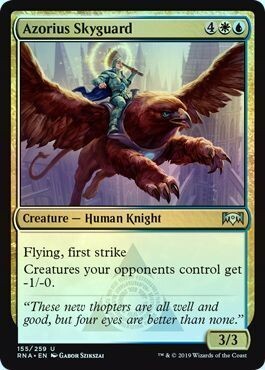 Azorius Skyguard 155/259 - Foil Ravnica Allegiance Foil Singles