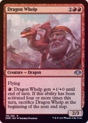 Dragon Whelp 116/261 - Foil Dominaria Remastered Foil Singles