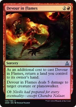 Devour in Flames 106/184 - Foil
Oath of the Gatewatch Foil Singles