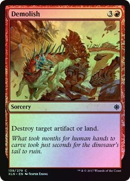 Demolish 139/279 - Foil
Ixalan Foil Singles (Español)