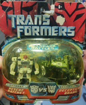 P02 Rescue Ratchet Brawl Transformers Pack
