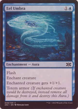 Eel Umbra 048/331 - Foil Double Masters 2022 Foil Singles