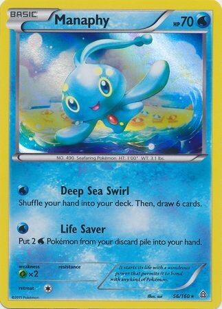 Manaphy - 56/160 - Holo Rare
XY: Primal Clash Singles