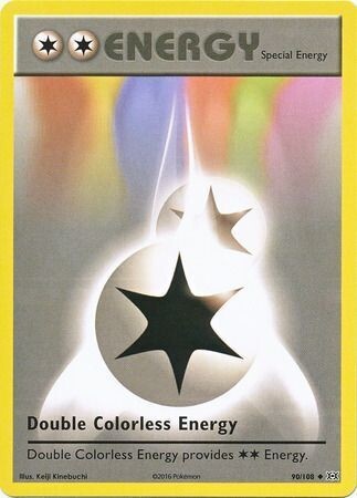 Double Colorless Energy - 90/108 - Uncommon XY: Evolutions Singles