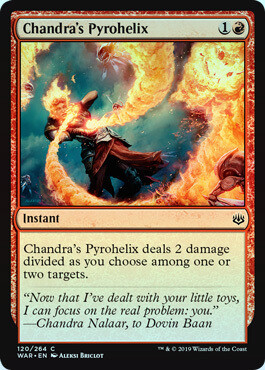 Chandra&#39;s Pyrohelix 120/264 - Foil
War of the Spark Foil Singles (Español)
