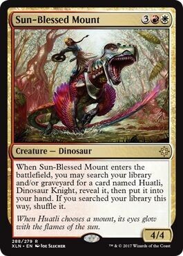 Sun-Blessed Mount 288/279
Ixalan Singles
